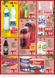 Gazetka promocyjna Kaufland - Gazetka - ważna od 24.12 do 24.12.2024 - strona 30 - produkty: Piwa, Piwo, Nałęczowianka, Gra, Do mycia naczyń, Somat gold, Papier, Tablet, Ice tea, Coca-Cola, Velvet, Ręcznik, Lipton, Somat, Napój gazowany, Fanta, Fairy, Woda mineralna, Zmywarki, Woda, Sprite, Napój, Tabletki do zmywarki, Fa