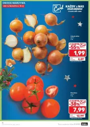 Gazetka promocyjna Kaufland - Gazetka - ważna od 24.12 do 24.12.2024 - strona 9 - produkty: Cebula, Warzywa, Owoce, Pomidory
