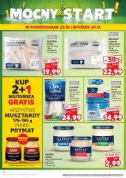Gazetka promocyjna Kaufland - Gazetka - ważna od 24.12 do 24.12.2024 - strona 95 - produkty: Chrzan, Prymat, Krakus, Top, Mus, Gra, Tilapia, Dorsz, Lazur, Sandacz