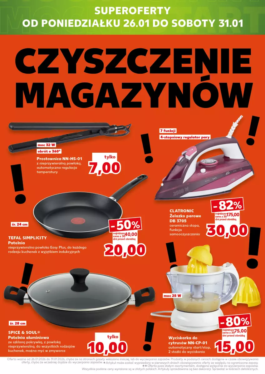 Gazetka promocyjna Kaufland - Kaufland - ważna 22.01 do 28.01.2026 - strona 16 - produkty: Fa, Patelnia, Simplic, Tefal, Top, Wyciskarka