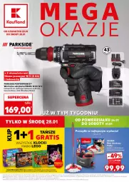 Gazetka promocyjna Kaufland - Kaufland - Gazetka - ważna od 28.01 do 28.01.2026 - strona 1 - produkty: Parkside, Teleskop, Por, Mop, Warka, Tarka, LEGO, Vileda, Wkręt, Wkrętarka, Wiadro, Klocki, Waga