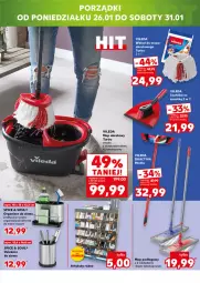 Gazetka promocyjna Kaufland - Kaufland - Gazetka - ważna od 28.01 do 28.01.2026 - strona 12 - produkty: Teleskop, Por, Mop, Do mycia naczyń, Zlew, Ociekacz, Organizer, Kije, Vileda, Wiadro