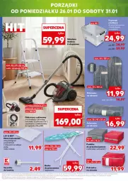 Gazetka promocyjna Kaufland - Kaufland - Gazetka - ważna od 28.01 do 28.01.2026 - strona 13 - produkty: Odkurzacz, Ubrania, Top, Drabina, Mata łazienkowa, Szczotka, Pojemnik, Pokrowiec