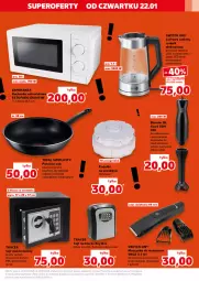Gazetka promocyjna Kaufland - Kaufland - Gazetka - ważna od 28.01 do 28.01.2026 - strona 5 - produkty: Sok, Acer, Blender, Czajnik elektryczny, Czajnik, Sejf, Cień, Szynka, Tefal, Talerz, Kuchenka mikrofalowa, Pudełko, Maszynka, Simplic, Patelnia, Drzwi, Fa