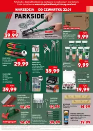Gazetka promocyjna Kaufland - Kaufland - Gazetka - ważna od 28.01 do 28.01.2026 - strona 9 - produkty: Parkside, Zestaw wkrętaków, Por, Noż, Papier, Wieszak, Nożyce, Ananas, Klej, Wkręt, Lakier, Fa