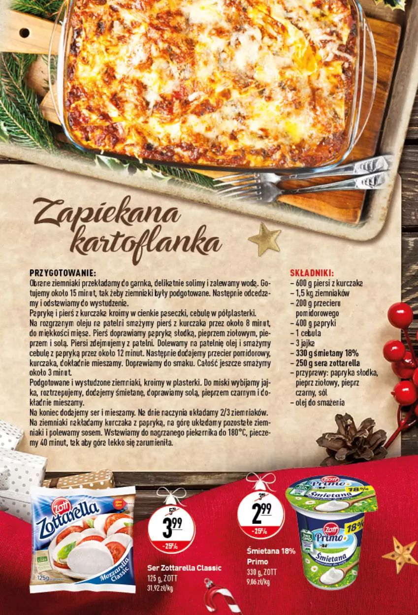 Gazetka promocyjna Arhelan - Gazetka - ważna 13.12.2021 do 09.01.2022 - strona 14 - produkty: Cebula, Fa, Kurczak, Olej, Papryka, Papryka słodka, Piec, Piekarnik, Pieprz, Plasterki, Przyprawy, Rum, Ser, Sól, Sos, Ziemniaki, Zott, Zottarella