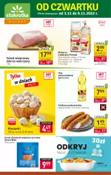 Gazetka promocyjna Stokrotka - Market - Gazetka - ważna od 09.11 do 09.11.2022 - strona 1 - produkty: Piec, Makaron, Kiełbasa podwawelska, Wawel, Schab wieprzowy, Olej słonecznikowy, Olej, Olma, Kiełbasa