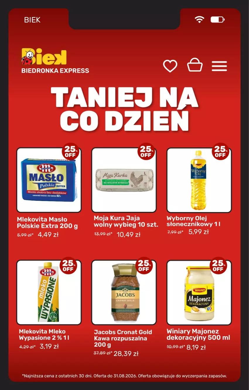 Gazetka promocyjna Biedronka - BIEK - ważna 28.08 do 04.09.2026 - strona 5 - produkty: Majonez
