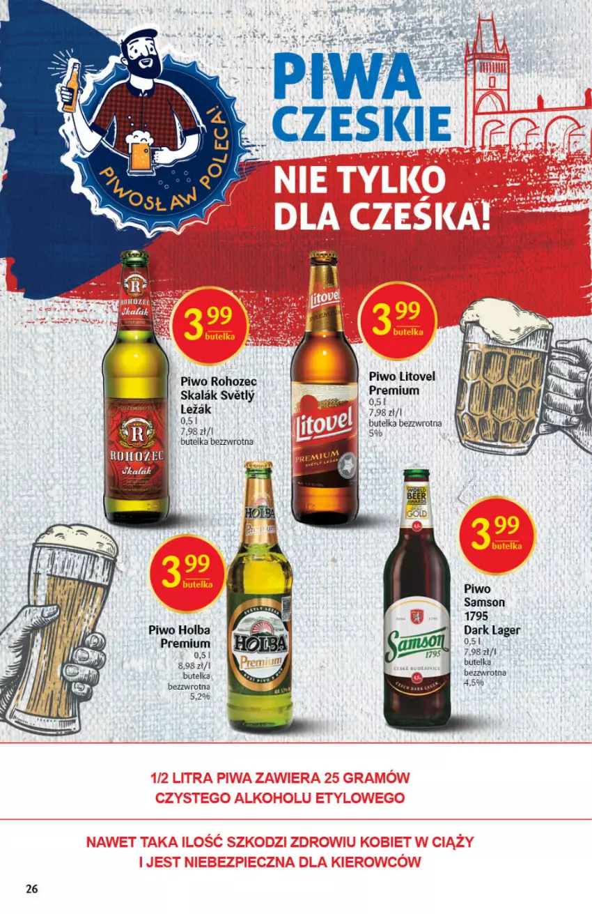 Gazetka promocyjna Delikatesy Centrum - Gazetka DC51 n. fresh - ważna 27.12.2021 do 03.01.2022 - strona 26 - produkty: Piwo