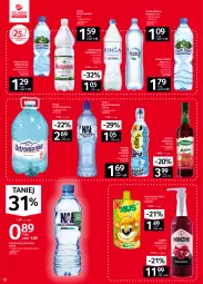 Gazetka promocyjna Selgros - Oferta spożywcza - Gazetka - ważna od 14.06 do 14.06.2022 - strona 18 - produkty: Nałęczowianka, Mus, Napoje, Muszynianka, Syrop, Kubuś Waterrr, Kubuś, Woda, Syropy, Herbapol