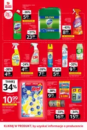 Gazetka promocyjna Selgros - Oferta spożywcza - Gazetka - ważna od 14.06 do 14.06.2022 - strona 28 - produkty: Ludwik, Domestos, Jan Niezbędny, Gra, Zawieszka do wc, Bref, Air Wick, Worki na śmieci, Clin, Cillit Bang, Worki na śmiec, Pronto, Płyn do szyb