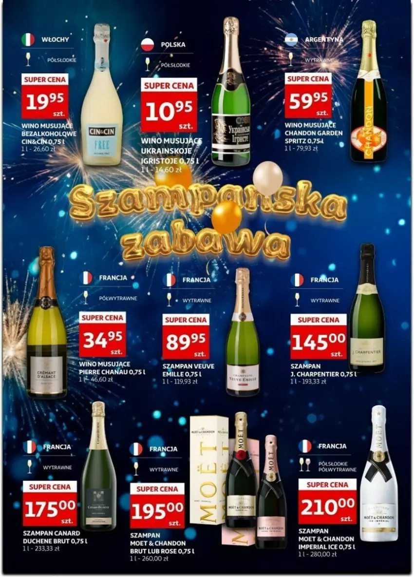 Gazetka promocyjna Auchan - ważna 27.12.2023 do 05.01.2024 - strona 3 - produkty: Mus, Wino, Wino musujące
