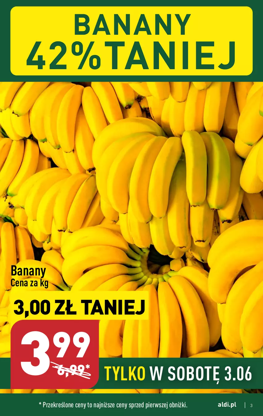 Gazetka promocyjna Aldi - Pełen katalog - ważna 29.05 do 03.06.2023 - strona 3 - produkty: Banany