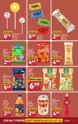 Gazetka promocyjna Aldi - Pełen katalog - Gazetka - ważna od 03.06 do 03.06.2023 - strona 15 - produkty: Sok, Chałwa, Chrupki, Oranżada, Hellena, Napój gazowany, Przysnacki, Wyborowa, Lorenz, Monster Munch, Napój