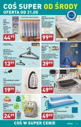 Gazetka promocyjna Aldi - Pełen katalog - Gazetka - ważna od 03.06 do 03.06.2023 - strona 25 - produkty: Mata ochronna, Ubrania, Por, Kołdra, Wycieraczka, Wieszak, Szynka, Wełna, Firana, Haczyk, Dzieci, Maszynka, Lampa, Olej, LG