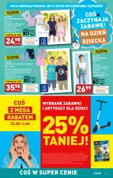 Gazetka promocyjna Aldi - Pełen katalog - Gazetka - ważna od 03.06 do 03.06.2023 - strona 27 - produkty: Gra, Szorty, Bermudy, T-shirt, Wełna, Obuwie, Dzieci, Pocopiano