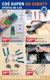 Gazetka promocyjna Aldi - Pełen katalog - Gazetka - ważna od 03.06 do 03.06.2023 - strona 37 - produkty: Piec, Ser, Szlifierka kątowa, Wkręt, Szczypce, Bateria, Szlifierka