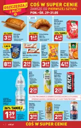 Gazetka promocyjna Aldi - Pełen katalog - Gazetka - ważna od 03.06 do 03.06.2023 - strona 6 - produkty: Piwa, Piwo, Lajkonik, Mus, Gra, Nektar bananowy, Croissant, Lack, Przysnacki, Woda mineralna, Chleb, Precelki, Woda, Harnaś, Napój, Cisowianka, Ogród, Kinder, Herbapol, Nektar, Kozel, Fa