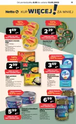 Gazetka promocyjna Netto - Artykuły spożywcze - Gazetka - ważna od 13.05 do 13.05.2023 - strona 11 - produkty: Krakus, Sos, Ser, Sól, Paprykarz, Ogórki konserwowe, Zupa, Papryka, Pasztet, Kawa, Dega, Tuńczyk