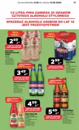 Gazetka promocyjna Netto - Artykuły spożywcze - Gazetka - ważna od 13.05 do 13.05.2023 - strona 17 - produkty: Piwa, Piwo, Książęce, Gra, Somersby, Harnaś