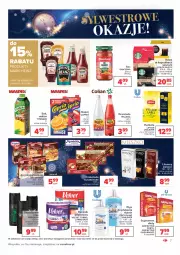 Gazetka promocyjna Carrefour - Gazetka Market Okazje grudnia - Gazetka - ważna od 31.12 do 31.12.2021 - strona 7 - produkty: Ketchup, Dawtona, Sos, Sok, Ser, Por, Coccolino, Papier, Dezodorant, Str8, Kawa, Zdrowie, Velvet, Dr. Oetker, Oranżada, Hellena, Ręcznik, Lipton, Rolki, Czekolada, Tymbark, Dolce Gusto, Herbata, Suplement diety, Napój, Nektar