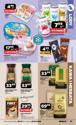 Gazetka promocyjna Netto - Od Poniedziałku - Gazetka - ważna od 25.07 do 25.07.2026 - strona 21 - produkty: Goplana, Kawa rozpuszczalna, Por, Kawa ziarnista, Jeżyki, Dallmayr, Kawa mielona, Kawa, Jacobs Krönung, Mascarpone, Velvet, Lody, LANA, Czekolada, Jacobs Velvet, Jacobs, Herbata