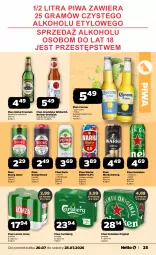 Gazetka promocyjna Netto - Od Poniedziałku - Gazetka - ważna od 25.07 do 25.07.2026 - strona 25 - produkty: Piwa, Piwo, Por, Gin, Gra, Heineken, Warka, Perła, Carlsberg, Radler