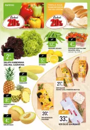 Gazetka promocyjna Bi1 - Smaki lata - Gazetka - ważna od 06.07 do 06.07.2021 - strona 3 - produkty: Ser, Salami, Ananas, Radamer, Sałat, Pieprz, Bazyl, Ser salami, Bazylia, Pomidory, Melon, Groszek