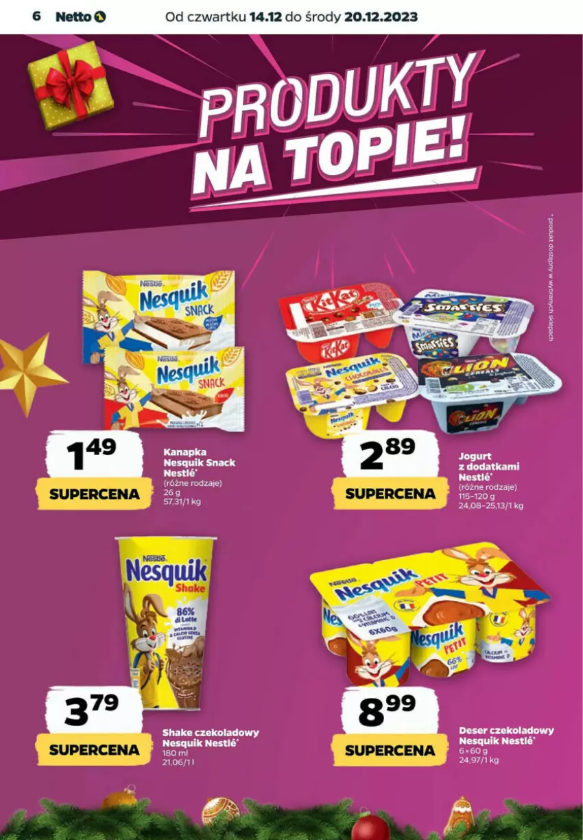 Gazetka promocyjna Netto - ważna 14.12 do 20.12.2023 - strona 35 - produkty: Jogurt