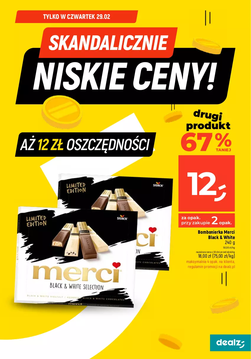 Gazetka promocyjna Dealz - MAKE A DEALZ - ważna 29.02 do 06.03.2024 - strona 3 - produkty: Lack, Merci