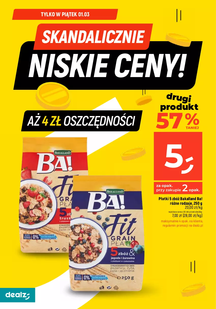 Gazetka promocyjna Dealz - MAKE A DEALZ - ważna 29.02 do 06.03.2024 - strona 4 - produkty: Ba!, Bakalland, Finish, Tablet, Tabletki do zmywarki, Zmywarki