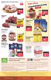 Gazetka promocyjna Stokrotka - Market - Gazetka - ważna od 07.02 do 07.02.2024 - strona 16 - produkty: Piwa, Piwo, Kurczak, Lubella, Nutella, Warzywa, Ser, JBL, Gra, Wilson, Telefon, Bell, Beskidzki, Szal, Karp, Kosz, O nas, Tyskie, Dres, Winogrona, Mąka, Olej rzepakowy, Owoce, Bella, Wino, Wagi, Olej, Mięso, Jabłka, Mleko