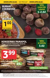 Gazetka promocyjna Stokrotka - Market - Gazetka - ważna od 07.02 do 07.02.2024 - strona 2 - produkty: Konserwa turystyczna, Warzywa, Ser, Rama, Tran, Buraki, Danio, Owoce, Mięso