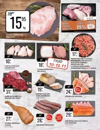 Gazetka promocyjna Bi1 - Gęsina na św.Marcina - Gazetka - ważna od 15.11 do 15.11.2022 - strona 4 - produkty: Piec, Mięso mielone, Sok, Sokołów, Szynka, Schab wieprzowy, Pieprz, Kotlet, Schab pieczony, Kiełbasa, Mięso