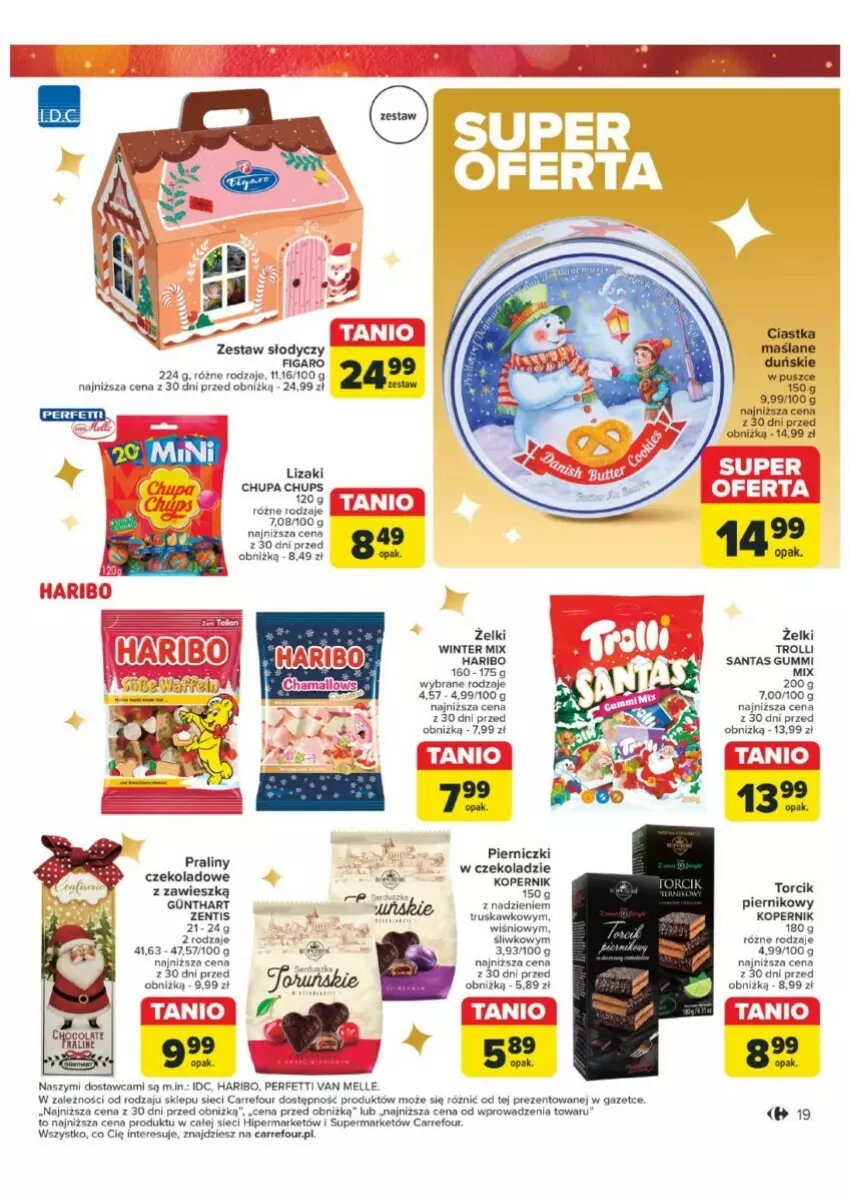 Gazetka promocyjna Carrefour - ważna 03.12 do 24.12.2024 - strona 11 - produkty: Ciastka, Haribo, Lizaki, Piernik