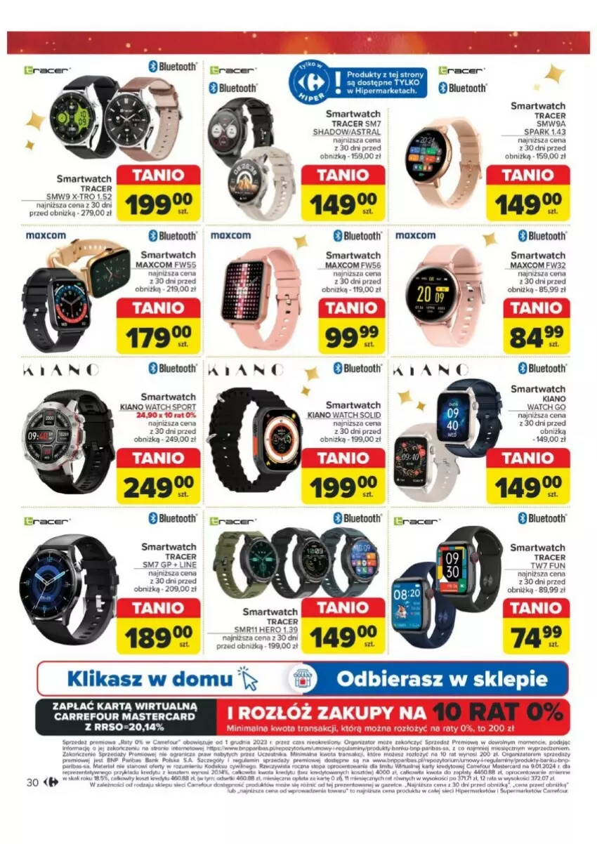 Gazetka promocyjna Carrefour - ważna 03.12 do 24.12.2024 - strona 24 - produkty: Acer, Por, Smartwatch, Sport