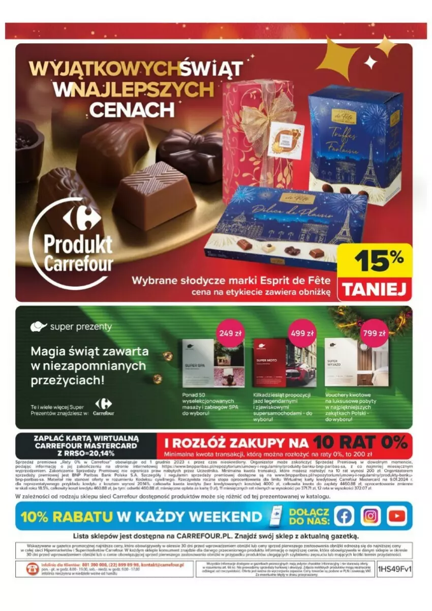 Gazetka promocyjna Carrefour - ważna 03.12 do 24.12.2024 - strona 30 - produkty: Tran