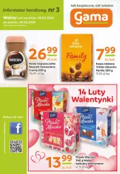 Gazetka promocyjna Gama - Gazetka Gama - Gazetka - ważna od 20.02 do 20.02.2024 - strona 1 - produkty: Piec, Tchibo, Kawa rozpuszczalna, Kawa mielona, Kawa, O nas, Mleczko, Ptasie mleczko, Fa