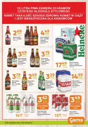 Gazetka promocyjna Gama - Gazetka Gama - Gazetka - ważna od 20.02 do 20.02.2024 - strona 11 - produkty: Piwa, Piwo, Piec, Książęce, Gra, Kasztelan, Heineken, Tyskie, Warka, Tatra, Harnaś, Kozel