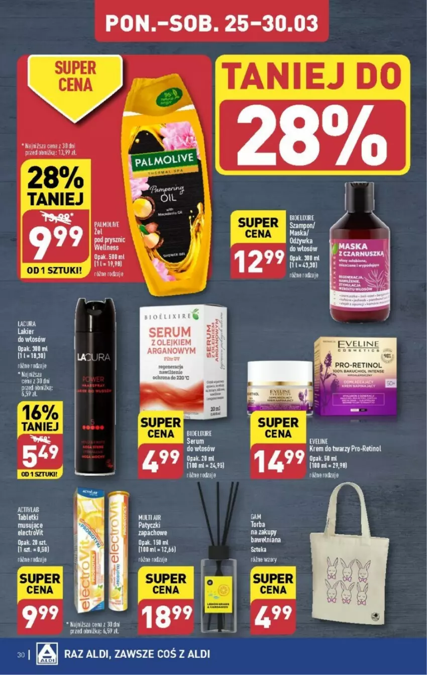 Gazetka promocyjna Aldi - ważna 25.03 do 30.03.2024 - strona 24 - produkty: Olej, Torba