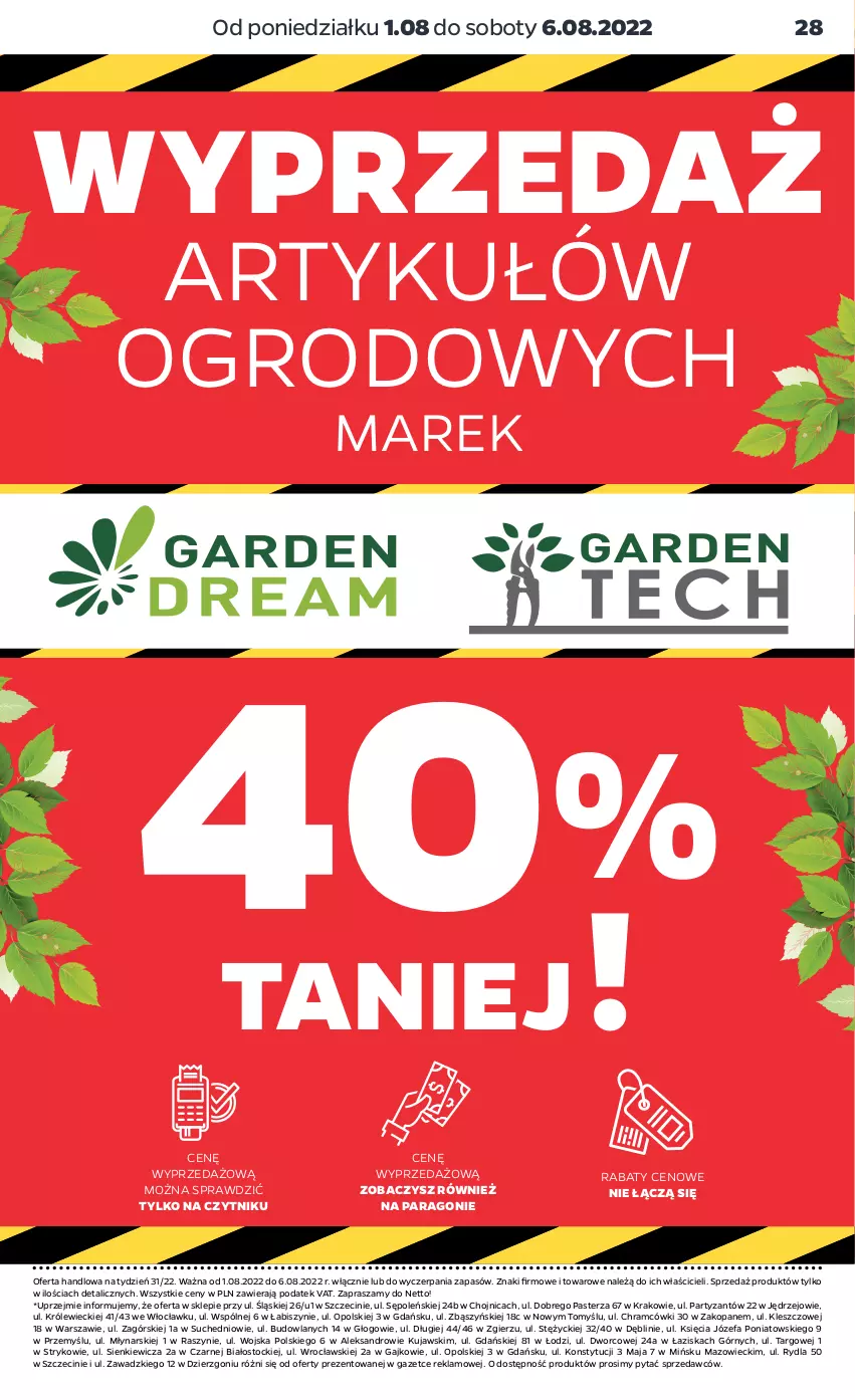 Gazetka promocyjna Netto - Akcesoria i dodatki - ważna 01.08 do 06.08.2022 - strona 3 - produkty: Fa, Kujawski, Stock