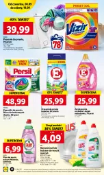 Gazetka promocyjna Lidl - GAZETKA - Gazetka - ważna od 10.09 do 10.09.2022 - strona 52 - produkty: Por, Do mycia naczyń, Balsam do mycia naczyń, Proszek do prania, Persil, Płyn do mycia naczyń, Vizir, Fairy, Płyn do mycia, Kapsułki do prania, Olej, Fa