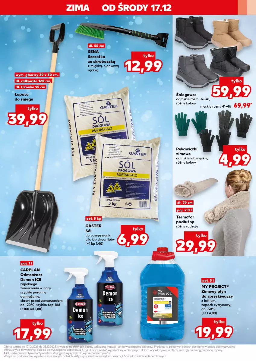 Gazetka promocyjna Kaufland - Kaufland - ważna 17.12 do 23.12.2025 - strona 19 - produkty: Chodnik, Por, Sól, Szczotka, Top