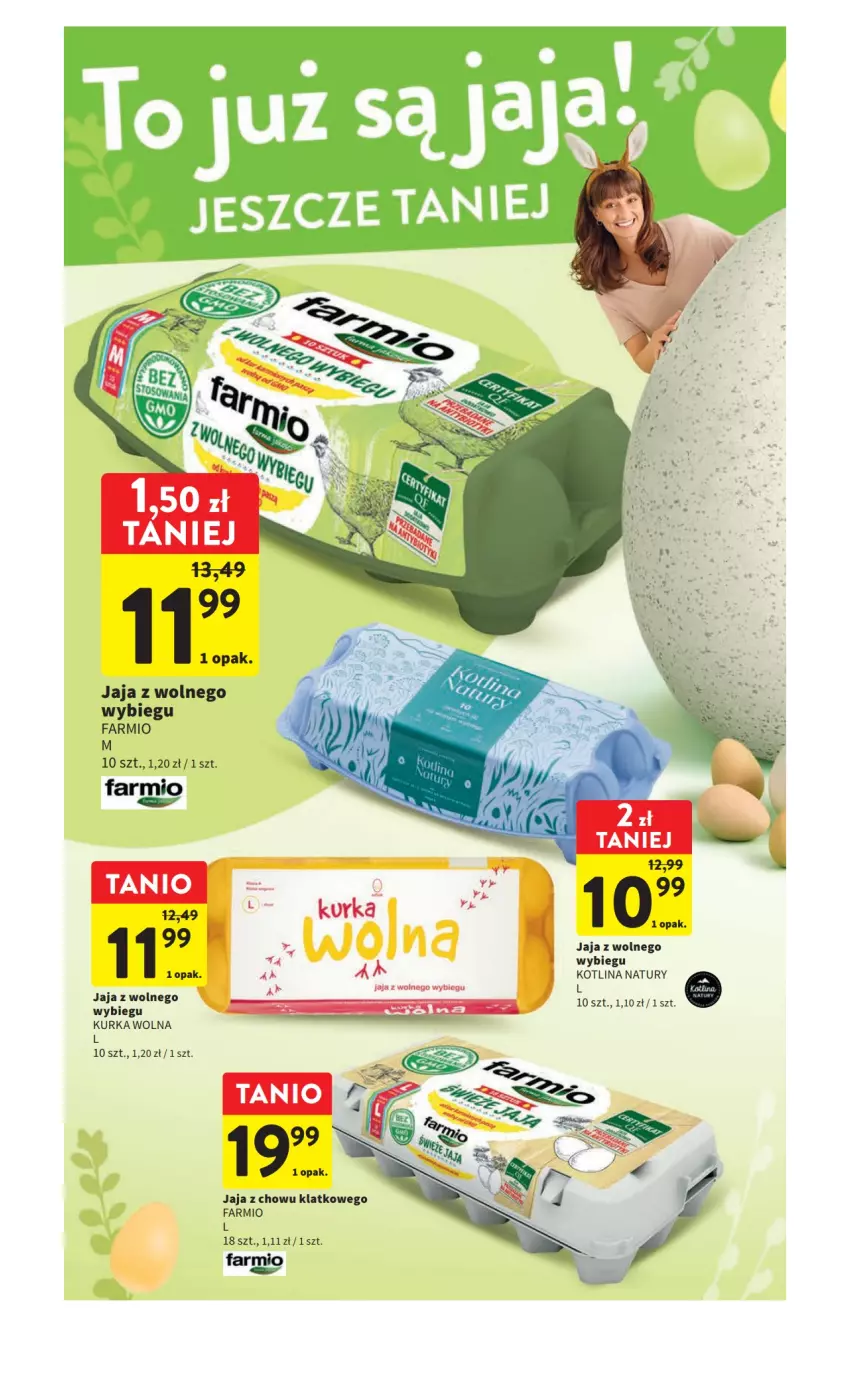 Gazetka promocyjna Intermarche - Gazetka Intermarche - ważna 30.03 do 03.04.2023 - strona 2 - produkty: Fa, Jaja, Jaja z wolnego wybiegu, Kotlin