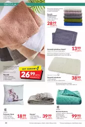 Gazetka promocyjna Makro - [Oferta promocyjna] Artykuły spożywcze i przemysłowe - Gazetka - ważna od 21.02 do 21.02.2022 - strona 24 - produkty: Top, Dywanik łazienkowy, Dywanik, Velvet, Wełna, Ręcznik, Narzuta, Poduszka, Dywan