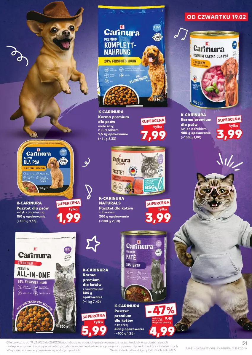 Gazetka promocyjna Kaufland - Gazetka tygodnia - ważna 19.02 do 25.02.2026 - strona 51 - produkty: Kurczak, Pasztet, Sos