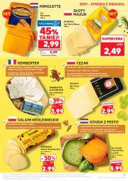 Gazetka promocyjna Kaufland - Gazetka tygodnia - Gazetka - ważna od 25.02 do 25.02.2026 - strona 21 - produkty: Sos, Ser, Salami, Złoty Mazur, Pesto, Winogrona, Mimolette, Bazyl, Ser pleśniowy, Gouda, Wino