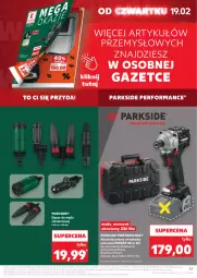 Gazetka promocyjna Kaufland - Gazetka tygodnia - Gazetka - ważna od 25.02 do 25.02.2026 - strona 53 - produkty: Parkside, Gra, Tarka, Wkręt, Wkrętarka, Akumulator