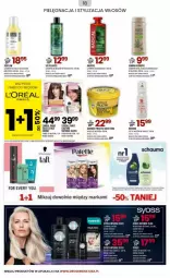 Gazetka promocyjna Drogerie Natura - Gazetka - ważna od 03.09 do 03.09.2024 - strona 10 - produkty: Palette, Fructis, Mus, Hegron, Taft, Joanna, Maska do włosów, Szampon, Syoss, Garnier, Maska, Farba do włosów, HP, Fa