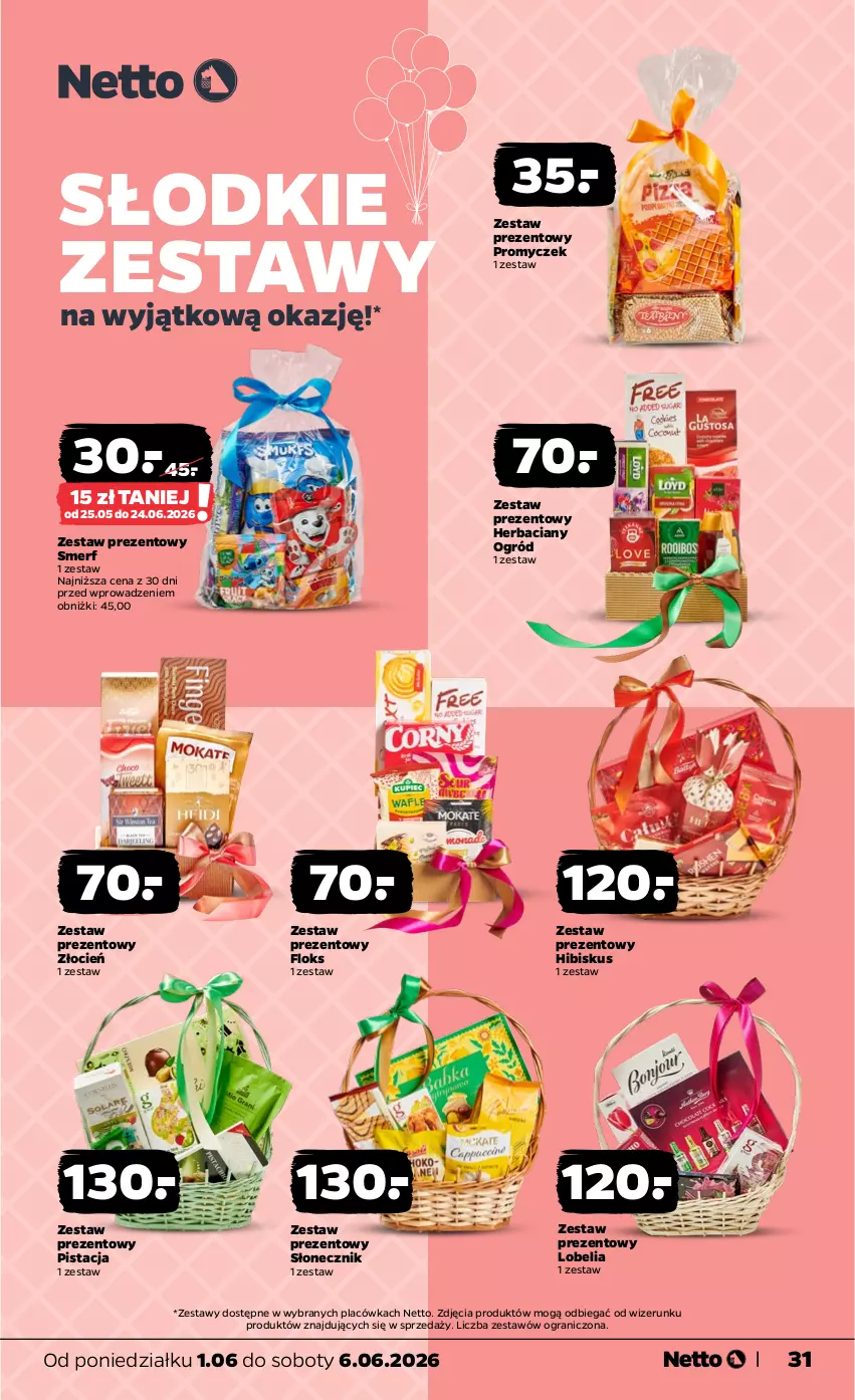 Gazetka promocyjna Netto - Od Poniedziałku - ważna 01.06 do 06.06.2026 - strona 31 - produkty: Cień, Gra, Hibiskus, Ogród, Zestaw prezentowy